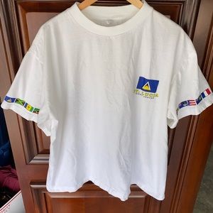 Vintage 90’s ST. Lucia West Indies Vacation Graphic tee shirt 100% Cotton